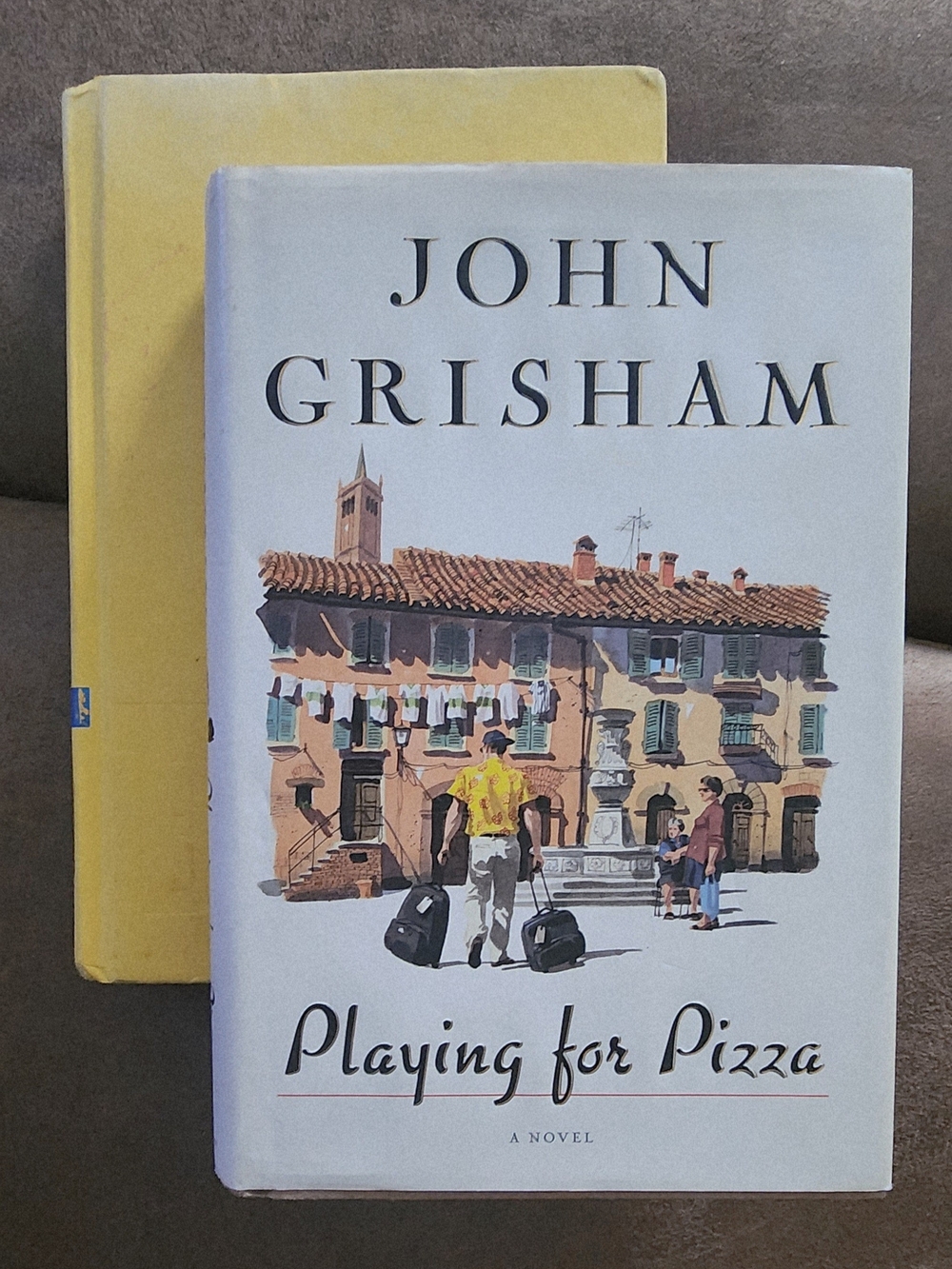 John Grisham 2 Book Bundle-Playing for Pizza And The Accused-Hardcovers